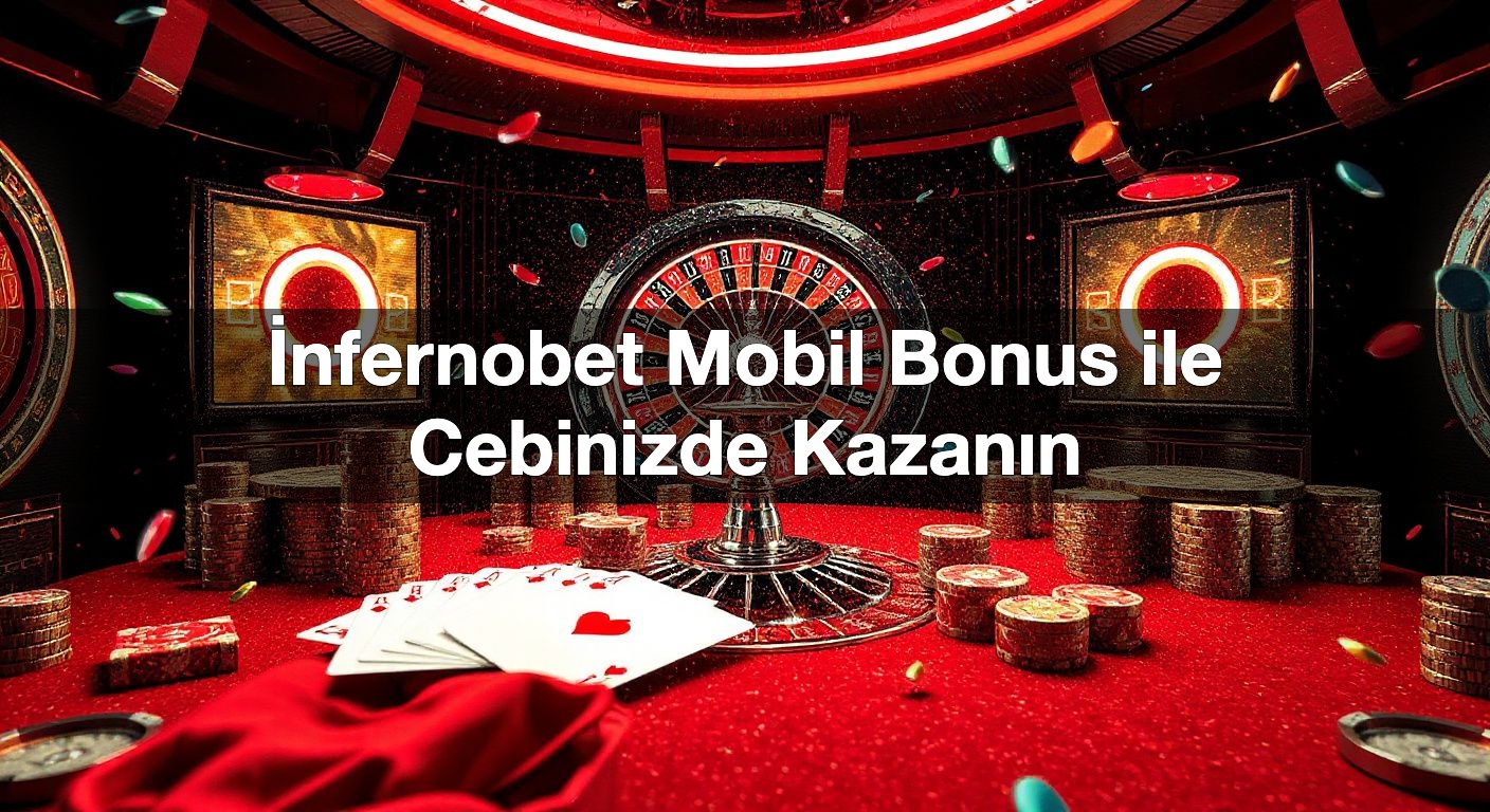 İnfernobet Mobil Bonus ile Cebinizde Kazanın