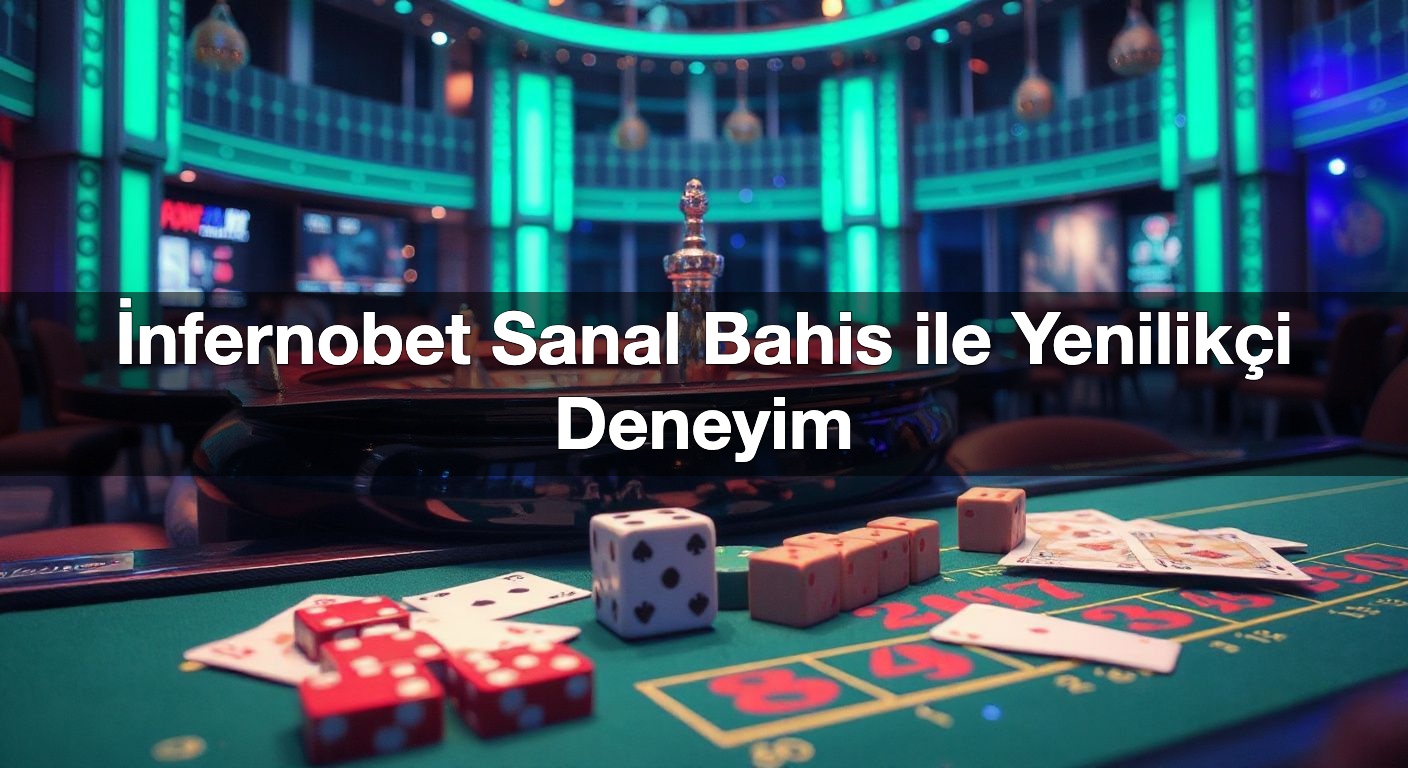 İnfernobet Sanal Bahis ile Yenilikçi Deneyim